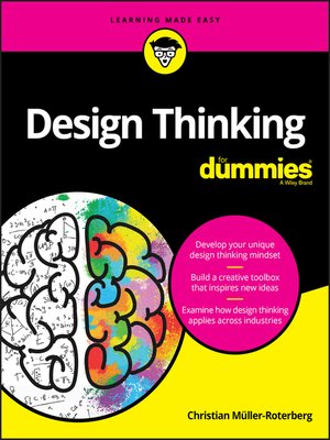 cover image of Design Thinking For Dummies